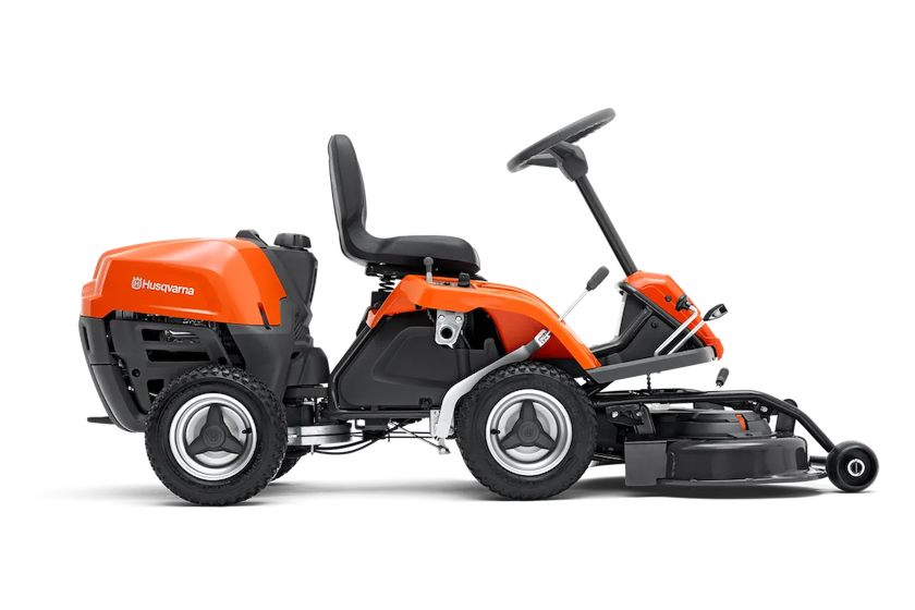 Trattorino tagliaerba Rider Husqvarna R 112C - piatto incluso